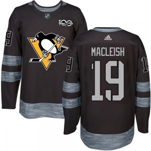 Rick Macleish Pittsburgh Penguins Authentic 1917-2017 100th Anniversary Jersey (Black)