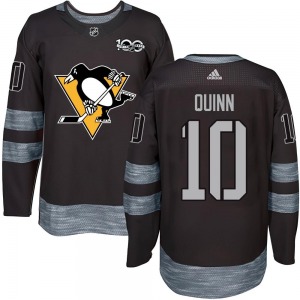 Dan Quinn Pittsburgh Penguins Authentic 1917-2017 100th Anniversary Jersey (Black)