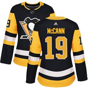 Jared McCann Pittsburgh Penguins Adidas Women's Authentic Home Jersey (Black)