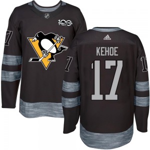 Rick Kehoe Pittsburgh Penguins Youth Authentic 1917-2017 100th Anniversary Jersey (Black)