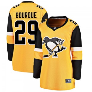 Phil Bourque Pittsburgh Penguins Fanatics Branded Women's Breakaway Alternate Jersey (Gold)