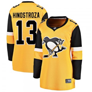 Vinnie Hinostroza Pittsburgh Penguins Fanatics Branded Women's Breakaway Alternate Jersey (Gold)