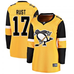 Bryan Rust Pittsburgh Penguins Fanatics Branded Women's Breakaway Alternate Jersey (Gold)
