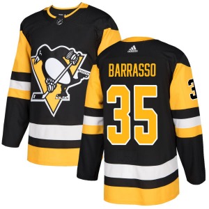 Tom Barrasso Pittsburgh Penguins Adidas Authentic Jersey (Black)