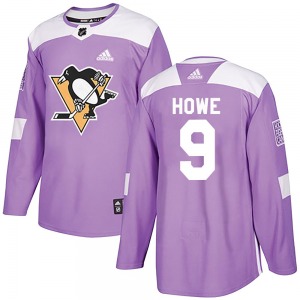 Tanner Howe Pittsburgh Penguins Adidas Authentic Fights Cancer Practice Jersey (Purple)