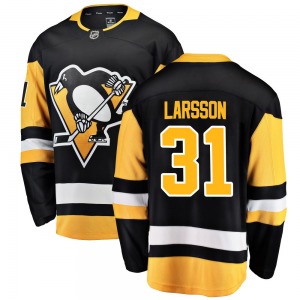 Filip Larsson Pittsburgh Penguins Fanatics Branded Youth Breakaway Home Jersey (Black)