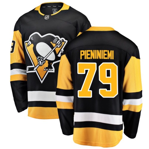 Emil Pieniniemi Pittsburgh Penguins Fanatics Branded Youth Breakaway Home Jersey (Black)