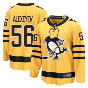 Alexander Alexeyev Pittsburgh Penguins Fanatics Breakaway Alternate 2025 Jersey (Gold)