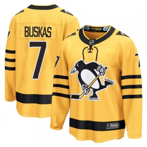 Rod Buskas Pittsburgh Penguins Fanatics Breakaway Alternate 2025 Jersey (Gold)
