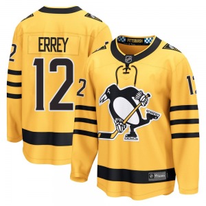 Bob Errey Pittsburgh Penguins Fanatics Breakaway Alternate 2025 Jersey (Gold)