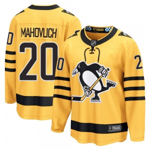 Peter Mahovlich Pittsburgh Penguins Fanatics Breakaway Alternate 2025 Jersey (Gold)