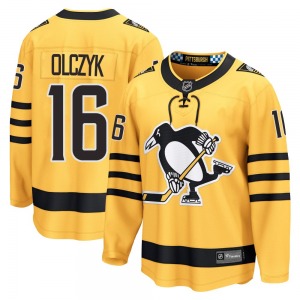 Ed Olczyk Pittsburgh Penguins Fanatics Breakaway Alternate 2025 Jersey (Gold)