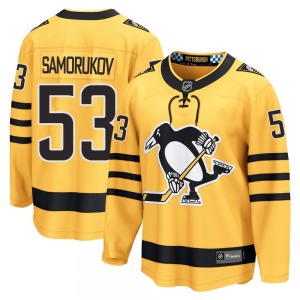 Dmitri Samorukov Pittsburgh Penguins Fanatics Breakaway Alternate 2025 Jersey (Gold)