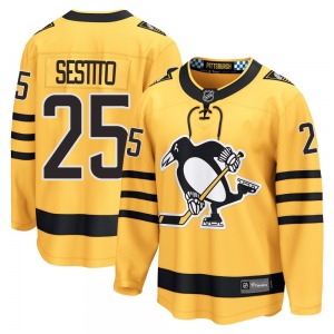 Tom Sestito Pittsburgh Penguins Fanatics Breakaway Alternate 2025 Jersey (Gold)