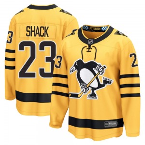 Eddie Shack Pittsburgh Penguins Fanatics Breakaway Alternate 2025 Jersey (Gold)