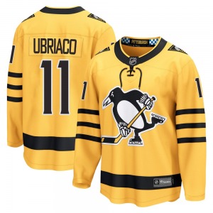Gene Ubriaco Pittsburgh Penguins Fanatics Breakaway Alternate 2025 Jersey (Gold)