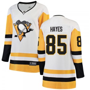 Avery Hayes Pittsburgh Penguins Fanatics Branded Women's Breakaway Away Jersey (White)
