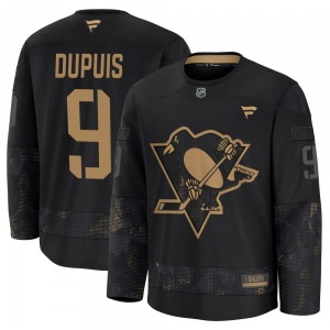 Pascal Dupuis Pittsburgh Penguins Fanatics Premium 2024 Military Appreciation Practice Jersey (Black)