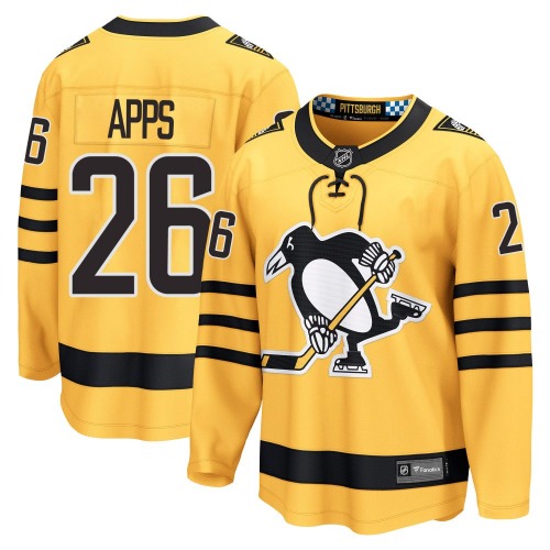 Syl Apps Pittsburgh Penguins Fanatics Youth Breakaway Alternate 2025 Jersey (Gold)