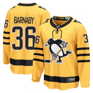 Matthew Barnaby Pittsburgh Penguins Fanatics Youth Breakaway Alternate 2025 Jersey (Gold)
