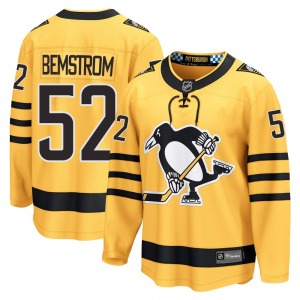 Emil Bemstrom Pittsburgh Penguins Fanatics Youth Breakaway Alternate 2025 Jersey (Gold)