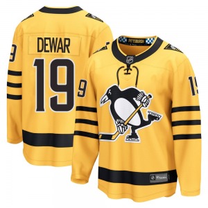 Connor Dewar Pittsburgh Penguins Fanatics Youth Breakaway Alternate 2025 Jersey (Gold)