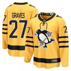 Ryan Graves Pittsburgh Penguins Fanatics Youth Breakaway Alternate 2025 Jersey (Gold)