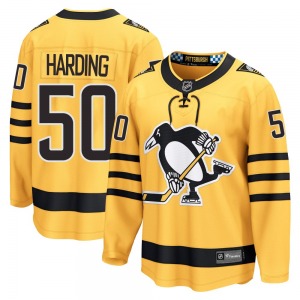 Finn Harding Pittsburgh Penguins Fanatics Youth Breakaway Alternate 2025 Jersey (Gold)