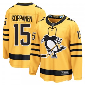 Joona Koppanen Pittsburgh Penguins Fanatics Youth Breakaway Alternate 2025 Jersey (Gold)