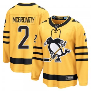 Rutger McGroarty Pittsburgh Penguins Fanatics Youth Breakaway Alternate 2025 Jersey (Gold)