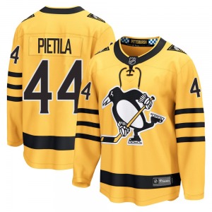 Chase Pietila Pittsburgh Penguins Fanatics Youth Breakaway Alternate 2025 Jersey (Gold)
