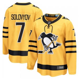Ilya Solovyov Pittsburgh Penguins Fanatics Youth Breakaway Alternate 2025 Jersey (Gold)