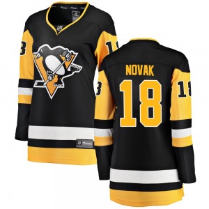 Tommy Novak Pittsburgh Penguins Fanatics Branded Women's Breakaway Home Jersey (Black)