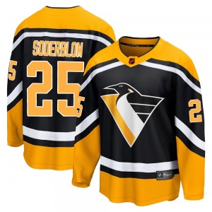 Elmer Soderblom Pittsburgh Penguins Fanatics Branded Youth Breakaway Special Edition 2.0 Jersey (Black)