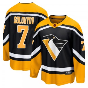 Ilya Solovyov Pittsburgh Penguins Fanatics Branded Youth Breakaway Special Edition 2.0 Jersey (Black)