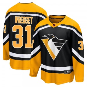 Ken Wregget Pittsburgh Penguins Fanatics Branded Youth Breakaway Special Edition 2.0 Jersey (Black)