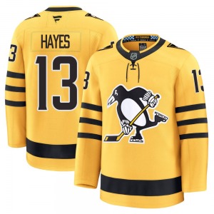 Kevin Hayes Pittsburgh Penguins Fanatics Youth Premium Alternate 2025 Jersey (Gold)