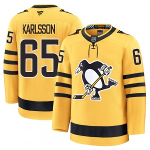Erik Karlsson Pittsburgh Penguins Fanatics Youth Premium Alternate 2025 Jersey (Gold)