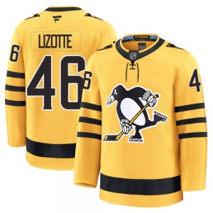 Blake Lizotte Pittsburgh Penguins Fanatics Youth Premium Alternate 2025 Jersey (Gold)