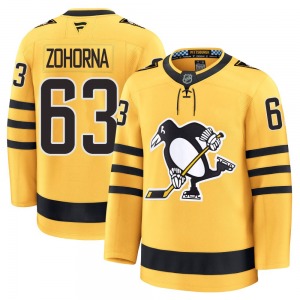 Radim Zohorna Pittsburgh Penguins Fanatics Youth Premium Alternate 2025 Jersey (Gold)