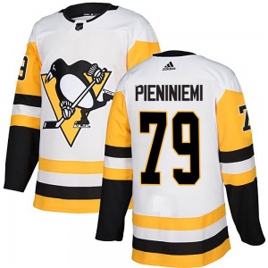 Emil Pieniniemi Pittsburgh Penguins Adidas Authentic Away Jersey (White)