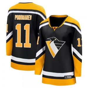 Vasily Ponomarev Pittsburgh Penguins Fanatics Branded Women's Breakaway Special Edition 2.0 Jersey (Black)