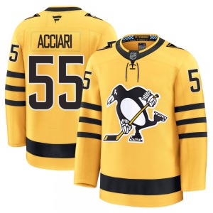 Noel Acciari Pittsburgh Penguins Fanatics Premium Alternate 2025 Jersey (Gold)