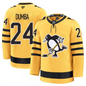 Matt Dumba Pittsburgh Penguins Fanatics Premium Alternate 2025 Jersey (Gold)