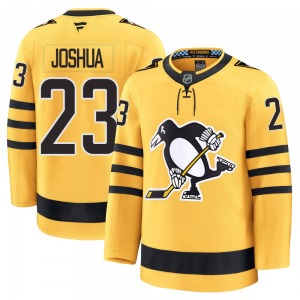 Jagger Joshua Pittsburgh Penguins Fanatics Premium Alternate 2025 Jersey (Gold)