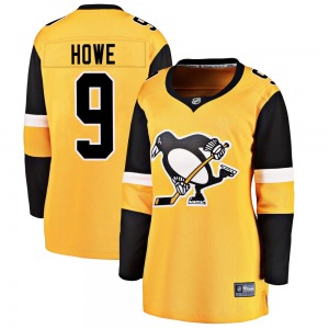 Tanner Howe Pittsburgh Penguins Fanatics Branded Women's Breakaway Alternate Jersey (Gold)